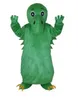 Big Green Chinese Dinosaur Mascot Costume dla dorosłych Halloweenowe przyjęcie urodzinowe odzież kreskówka