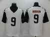 Mans 85 Tee Higgins Jersey de futebol 9 Joe Burrow Uniforme All costura