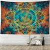 Tapestries kleurrijke sterrenhemel sky tapijtwand hangende stijl kunst huisdecor r230815