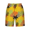 Heren shorts Snel droge zomerheren strandbord briefs voor man zwembroek zwemmen strandkleding zeester en zeewier