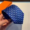 Mens Designer Tie Necktie أزياء ربطة العنق سلسلة القفل الحيوانات المطبوعة المصممين الفاخرين الأعمال الرخوة