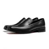 Dress Shoes US 610 Super Soft Luxury Elegant Men's Slip On Leather Mature Man Square Toe Casual Office Oxfords 230814