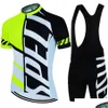 Cycling Jersey Sets Bike Mens Clothing zomer zomer korte mouw mtb pak fiets kleding ropa ciclismo hombre drop levering sporten buiten dhqmx