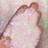 Nail Glitter 50G Chameleon Hexagon Paillette Sequins Flakes Mixed Color Shift Art Flake Manicure Chunky #M9 230814