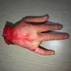 Other Event Party Supplies Life Like Scary Arm Hand Cut Off Bloody Horror Fake Latex Size Halloween Prop Haunted 230815