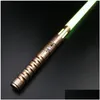 Светодиодные светильники TXQSaber RGB LightSaber Metal Hilt 12 Изменение цвета 0 Set Sounfonts Blaster Foc Lock Up Sabre Cosplay Toys 220808 DH6ZD