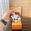 designer signatur nyckelhållare väska charm nyckelchain söt katthänge mynt handväska väskor hänge