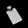 Mini flacon de pulvérisation de carte de crédit de parfum de poche de désinfectant pour les mains blanc noir givré de 20 ml personnalisé votre logo Gvnfq