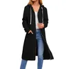 Women's Jackets Coat Solid Color Button Long Sleeve Loose Zipper Cable Knit Sweater Women Split Back Short Open Cardigan