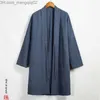 Men's Jackets Traditional Chinese Dress Plus Size Cardigan 2022 Vintage Loose Linen Men's Coat Cardigan Top Z230816