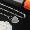 Designer Jewlery Set Men Sier Pendant Necklaces Women Diamond Jewelry Sets Letter Bracelet Heart Necklace Chains Bracelets 238143C5