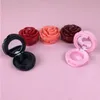 05-07G Rose Flower Shape Commetic Commetic حاويات ظلال ظلال الشفاه شفاه الأظافر جرة الحاوية الحاوية الزجاجات مع الألومنيوم P JMSE