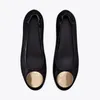 Designer T B Claire Ballet Flat Shoes Womens Dress Shoes Boarding Shoes Dance Shoes Driving Shoes Casual Shoes Soft Sheepskin Rubber Loafers