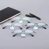 Solglasögon Frames 2023 Fashion Luxury Business Glasses Ultra Light Alloy Eyewear Small Size Men Optical Recept Gereglasses Frame 3120