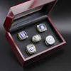 5 Cfl Winnipeg Blue Bomber Football Gray Cup Total Ring Set