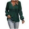 Women's Vests Fashion T Shirt Autumn 2023 Blouse Solid Color V Neck Stitching Top Female Loose Long Sleeve Shirts T-Shirt Tops