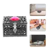 Jewelry Pouches Catholic Rosary Box Retro Vintage Ring Zinc Alloy