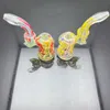 Glass Smoking Pipe Water hookah Bowls Smoking Classic stained glass bongs thickened and durable