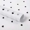Presentförpackning Mors dag omslagspapper DIY Handgjorda hantverksstjärna Love Dot Pattern Tissue Paper 7 Sheets/Lot Flower Packaging Paper R230814