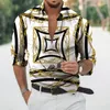 Camicie casual maschile Sirts per uomini Desiner Slim Fit Desiner Clotin Lon Sleeve Maschio Evenin Tops 5xl V Neck Over Overse