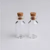 2ml Vials Clear Glass Bottles With Corks Mini Glass Bottle Wood Cap Empty Sample Jars Small 16x35x7mm HeightxDia Cute Craft Wish Bottle Isht