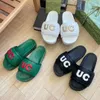 Lady Slides Gladiator Travel Beach Sandale Summer Outdoor Sandal Vintage Slippers Women Home Loafer Slide Luxury Designer Men Shoe Latex Flat Bottom Swim Slipper