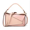 Autumn and Winter New European and American Foreign Trade Big Bag Shoulder Crossbody Portable Star Same Style Contrast Color Pillow Women's Bags