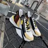 259 sneakers Men Flow Runner Sneakers Designer Shoes Women Nylon Tech Fabrics Trainer Runner Trainers Top Suede Leather Low-cut Shoes Black White Slip-on Casual Shoe