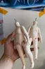 Dolls QBaby Recast BJD Hoofd of Body Naakt Doll No FaceUp Small 230815