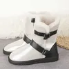 Dress Shoes 2022 New Arrival Women Shoes High Quality Real Sheepskin Fashion Woman Snow Boots Warm Women's Winter Boots X230519