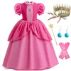 Girl S Dresses Chiffon Lace Girls Cosplay Vestido para niños Súper hermanos Vestidos Carnaval Halloween Disfraz 230814