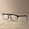 montatura per occhiali di lusso Occhiali da vista full frame da uomo Titanium Full frame Lenti configurabili occhiali personalizzati occhiali da sole firmati di lusso da donna con scatola