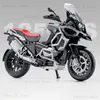 1 12 BMW R1250GS ADV Motorcycles Simulation Motorycle Model Model Screatbers Sound و Light Collection Car Car Gift T230815