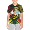Koszulki męskie Polinezyjskie plemienne hawajskie totem tatuaż na Hawajskie wydruki Premium Baseball Jersey Active Shirt mundur dla chłopców dziewcząt