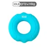 Finger Mark Grip Power Circle GRIP Force Device Tire Gummi Ring Practice Handstyrka Flexibel tränare Grip Force Circle Finger Silicone