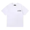 Men's T-Shirts Quality Summer T-shirts Designer Sleeve Amirri Casual Fashion Meichao 23SS Spring Summer Banana Fan Lying Chair Printed Loose Batch for Men and Women