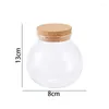 Aufbewahrung Flaschen Europäische Glas Jar kreativer Kork Stopper Siegel Küche Getreidespender moderner Wohnzimmer Desktop Snack Organizer Gläser