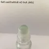 1/3oz berrak cam silindir şişeleri 10ml boş cam koku parfüm uçucu yağ silindiri şişeleri cam silindir topları siyah vida ca mlak