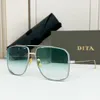 Dita Eyes Men's Handsome Large Frame Double Beam Solglasögon DTS157 Premium Sense Glasses Ratings J5WC