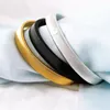 Charm Armband 2st Mäns stretchbara armband metall armband Spring Armlet Armband Sleeve Cuff (Golden)