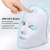 Face Massager 7 Colors Terapia de máscara de cara LED inalámbrica Pon máscara de recarga USB para rejuvenecimiento antienvejecimiento de la piel CUIDADO BELLOS