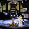 Diecast Model Vonado Light Diy Series Compatible för 10266 Apollo 11 Moon Landing Bin LED Lighting Set Christmas Gift Toys Kids 230815