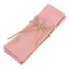 Tisch Serviette rosa Farbe Servieren Stoff Servietten Fabrik Großhandel Baumwollbauernhaus Home Matte für Hochzeit Osterramadan Dekoration