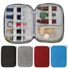 Titta på lådor Portable Multifunction Organizer Case Travel för Apple Strap Band Box Nylon Storage Bag WatchBand Holder Bags Pouch