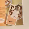 Cute Cartoon Phone Case Suitable for 15 12 11 All Inclusive X Painted 14pro Max Set 8p