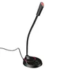 Microphones Computer Microphone High Sound Quality 360 Degree Bendable USB Drive-Free Voice Chat Video Conference