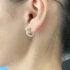 Top -Qualität Dupe Marke Schmuck Strass Ohrringe für Frauen