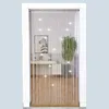 Gardin 12m DIY String Valance Fringe Drapery With Pearl Living Room Divider Tassel Door For Dedroom BathTroom Kitchen 230815