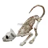 Novelty Items Great Ecofriendly Skeleton Cat Decor Realistic Looking Festival Ambience Halloween Skeleton Cat Decoration Photo Prop J230815