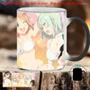 Tazze divertenti tazze di caffè 5 anime lingerie girls tazza bskt-250 cambio colore tazza di papà regali per sublimi all'ingrosso